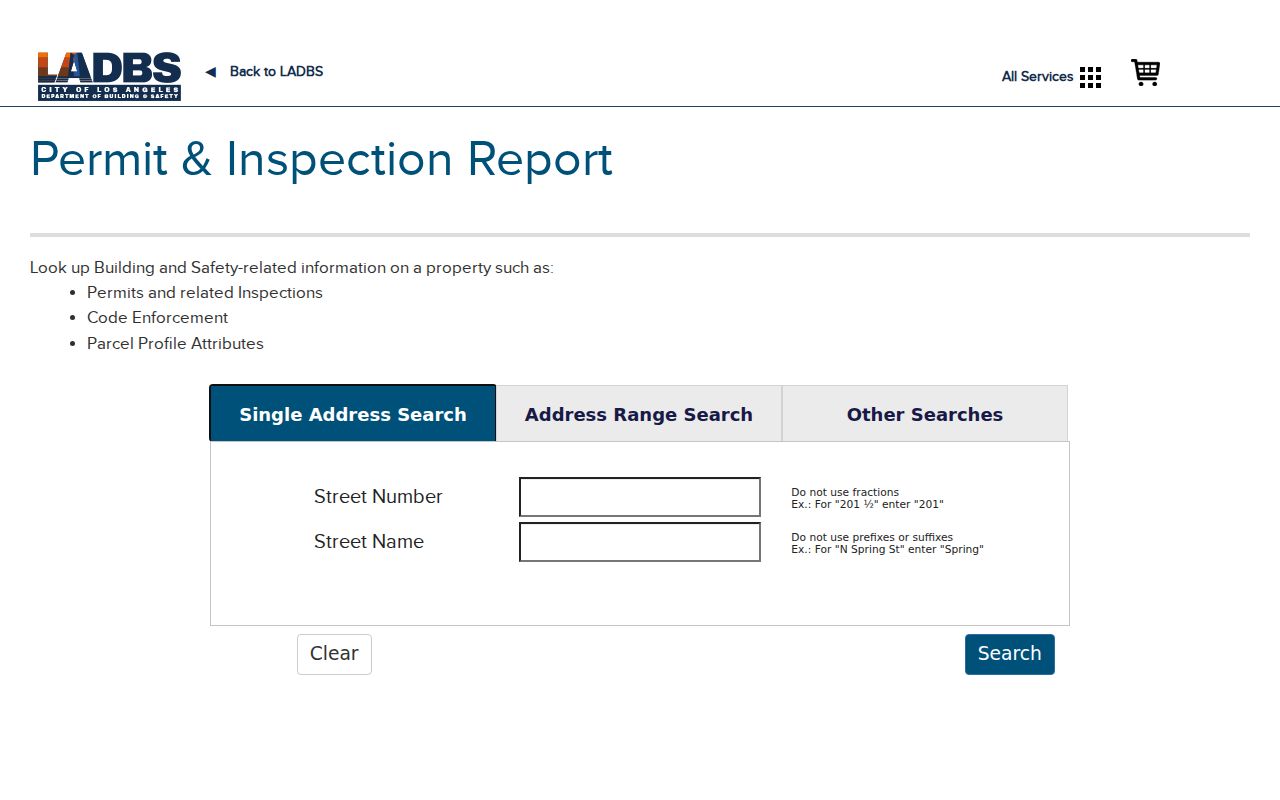 Los Angeles people search using LADBS permit records